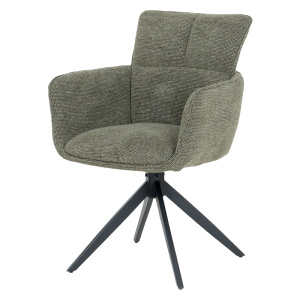 Трапезен стол GILES - тъмнозелен