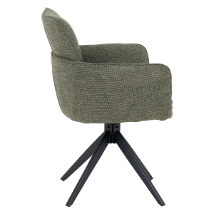 Трапезен стол GILES - тъмнозелен