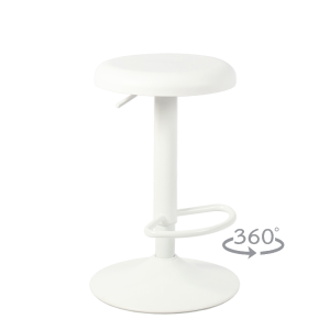 Бар стол KISH - бял