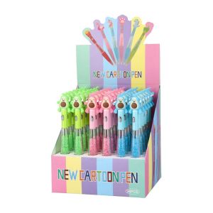 Химикалка Statovac Chick, авокадо, автоматична, асорти, 1 брой