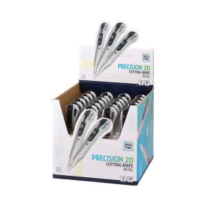 Макетен нож Biro Time Precision, метален, 9 mm