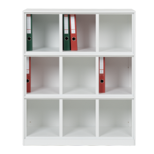 Метална етажерка Carmen CR 1297 J БЯЛ - бяла