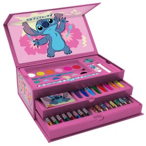 Комплект за рисуване в куфарче, LILOSTITCH