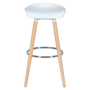 Бар стол ERIDU - бял