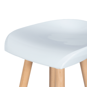 Бар стол ERIDU - бял