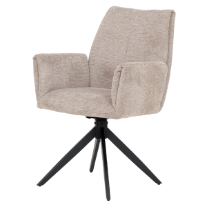 Трапезен стол ALBANS - бежов