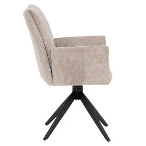 Трапезен стол ALBANS - бежов