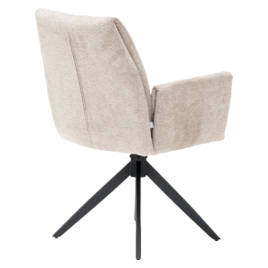 Трапезен стол ALBANS - бежов