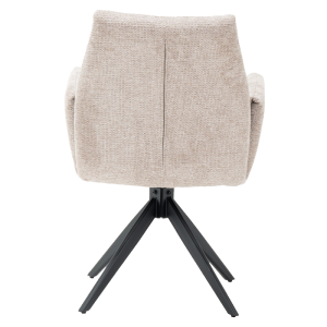 Трапезен стол ALBANS - бежов