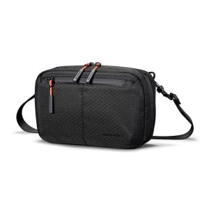 Чанта за през рамо Kingsons Trackguard, черна