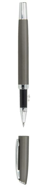 Комплект химикалка и ролер Toledo, метални, антрацит