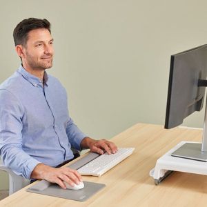 Пад за китка Fellowes Breyta, 6 х 47 cm, сив