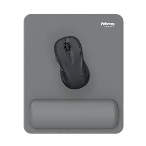 Пад за мишка Fellowes Breyta Hex, 20 x 24 cm, сив