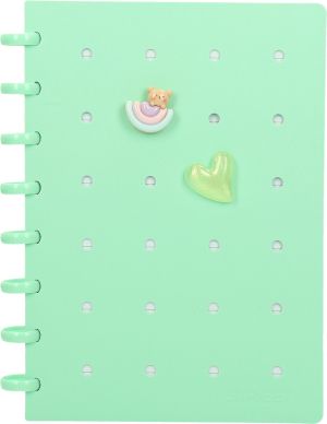 Тетрадка Street DIY, А5, ШР, 80л, спирала, PP корица