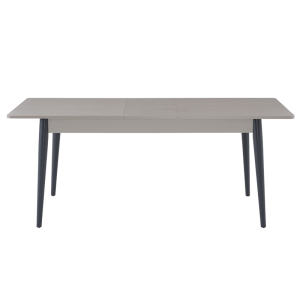 Разтегателна трапезна маса HUEVA - бежов-сив GG