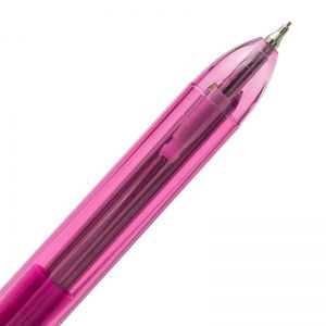 Двуцветна химикалка 2+1 KOH-I-NOOR + молив Розов