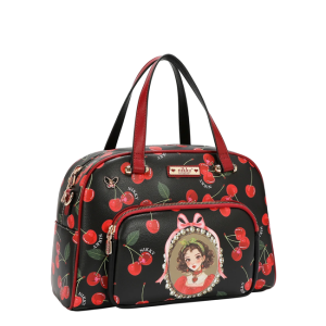 Комплект Nikky, 2 чанти и портфейл, Cherry Lips