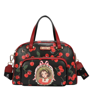 Комплект Nikky, 2 чанти и портфейл, Cherry Lips