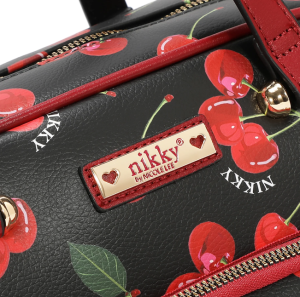 Комплект Nikky, 2 чанти и портфейл, Cherry Lips