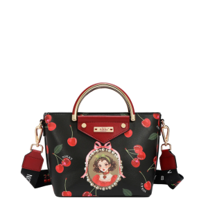 Комплект Nikky, 2 чанти и портфейл, Cherry Lips