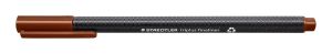 Тънкописец Staedtler Triplus 334, ткафяв 76