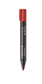 Маркер Staedtler Lumocolor 356 за флипчарт, червен