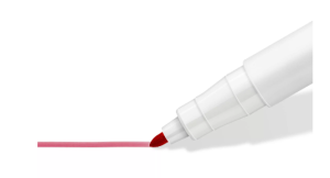 Маркер  Staedtler Lumocolor 301 за бяла дъска, М, червен