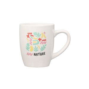 Чаша Vessia Nature, порцеланова, с филтър и капак, 340 ml, асорти