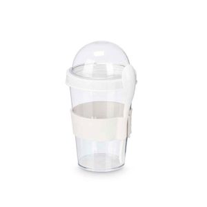 Чаша Leknes, с лъжица, 400 ml, асорти