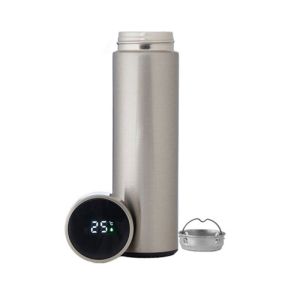 Термос Kinvara, с дигитален термометър, неръждаема стомана, 450 ml