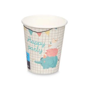 Картонени чаши Arte Regal Happy Party, 240 ml, 12 броя