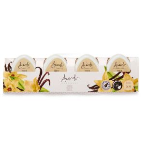 Ароматизатор Acorde, гел, мини, Vanilla, 50 g, 4 броя
