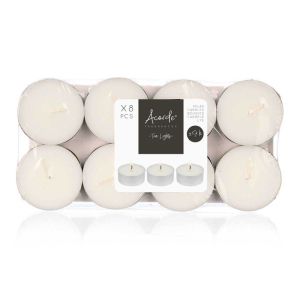 Чаени свещи Acorde, Light, 9 часа, 8 броя