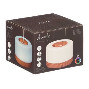 Дифузер за ароматизатор Acorde Convex, LED, дървесен елемент