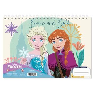 Скицник със спирала А4, 30л, Frozen 2