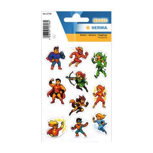 Herma Стикери Супергерои, PVC, 10 броя