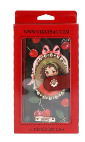 Портфейл Nikky, 17.5x10x2 cm, Cherry Lips