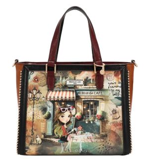 Чанта Nicole Lee Virtual Friend, 34x24.5x14 cm