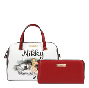 Комплект Nikky, 2 чанти и портфейл, Angel from Above