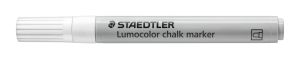 Тебеширен маркер Staedtler Lumocolor 344, бял