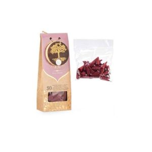 Ароматни конуси Acorde Rosa, тамян, розови, 30 броя
