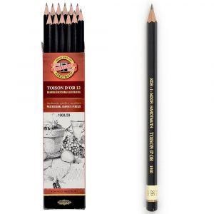 Професионален графитен молив KOH-I-NOOR 1900 3В