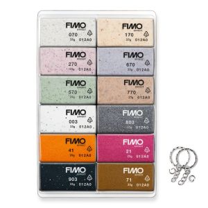Комплект глина Staedtler Fimo, 12цв. х 25g, 8013C12-5P
