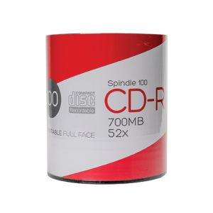 CD-R Omega 700MB, 52x, Printable, оп100 пакет