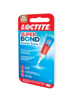 Секундно лепило Loctite Super Bond Power Easy, 2g