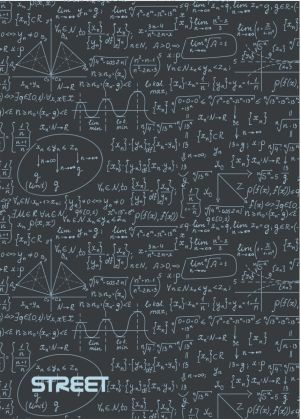Бележник А6, 40 листа, MATH2