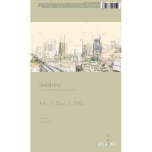 Скицник Sketch Pad А4, 160 g, 35 листа
