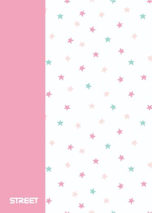 Тетрадка с телчета А5, 60л, PP, ШР, БГ, Blossom