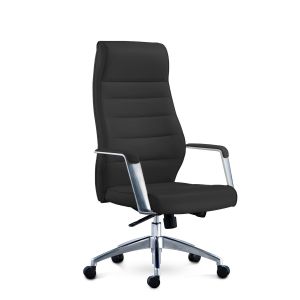 Директорски стол RFG ITACA HB, екокожа, до 150 kg, черен