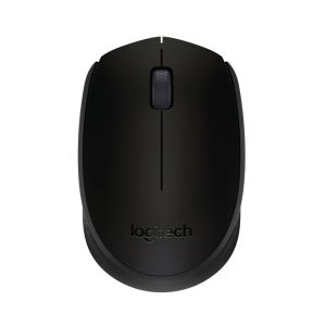 Мишка Logitech M171, безжична, черна